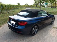 gebraucht BMW 220 d Cabr. TÜV Neu Scheckheft 1.Hand NaviProf