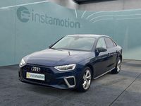 Używany Audi A4 S-Line 150 KM (110 kW) 2020 Niebieski Sedan/Limuzyna
