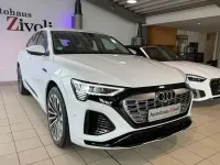 Gebraucht Audi Q8 e-tron S-Line 250 kW (340 PS) 2024 Weiß SUV