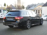 Gebraucht Mercedes C200 AMG line 184 PS (135 kW) 2020 Obsidianschwarz  metalliclack Kombi