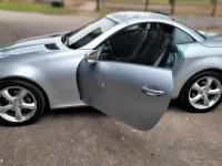 Gebraucht Mercedes SLK200 163 PS (119 kW) 2005 Silber Cabrio