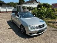 Gebraucht Mercedes CLK200 163 PS (119 kW) 2004 Silber Cabrio