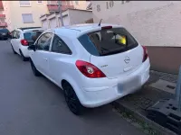 Gebraucht Opel Corsa 70 PS (51 kW) 2008 Weiß Kleinwagen
