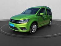 Gebraucht VW Caddy Comfortline 125 PS (91 kW) 2018 Grün Van / Kleinbus