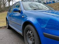 Gebraucht VW Golf IV 2000 Blau Kleinwagen