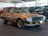 Second-hand Mercedes SL380 1981 Auriu Cabrio