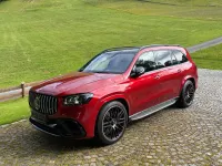Gebraucht Mercedes GLS63 AMG AMG 612 PS (450 kW) 2025 Hyazinthrot  metalliclack SUV