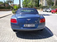 Gebraucht Bentley Continental GT Convertible 507 PS (372 kW) 2013 Blau Cabrio