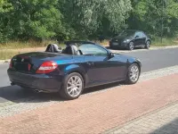 Gebraucht Mercedes SLK200 163 PS (119 kW) 2007 Blau Cabrio