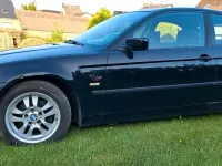 Gebraucht BMW 316 Compact 116 PS (85 kW) 2002 Schwarz Kleinwagen