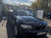Gebraucht BMW 118 Cabriolet 143 PS (105 kW) 2009 Schwarz Cabrio