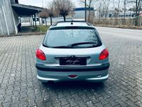 gebraucht Peugeot 206 1.4 Hellblau *HU 04/25* Panoramadach Kupplung neu