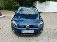 Gebraucht VW Golf VII Style 105 PS (77 kW) 2012 Blau Kombi