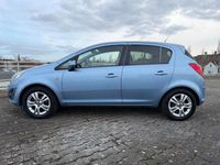 Gebraucht Opel Corsa Active 101 PS (74 kW) 2013 Blau Kleinwagen