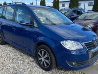 Gebraucht VW Touran Trendline 105 PS (77 kW) 2009 Blau Van / Kleinbus