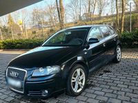 Gebraucht Audi A3 140 PS (102 kW) 2008 Schwarz Kleinwagen