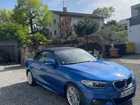 Gebraucht BMW 220 M Sport 190 PS (139 kW) 2015 Blau Cabrio