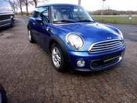 Gebraucht Mini ONE 75 PS (55 kW) 2013 Lightning blue metallic Kleinwagen