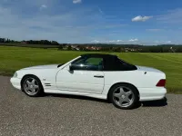 Gebraucht Mercedes SL500 AMG 320 PS (235 kW) 1997 Weiß Cabrio
