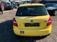 Gebraucht Skoda Fabia 2008 Gelb Kleinwagen