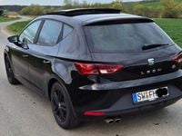 Second-hand Seat Leon FR 184 CP (135 kW) 2014 Negru Berlinǎ