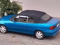 Gebraucht Opel Astra Cabriolet 75 PS (55 kW) 1998 Blau Cabrio