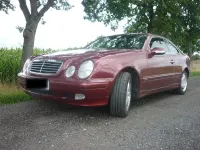 Gebraucht Mercedes CLK200 160 PS (117 kW) 2001 Rot Coupé