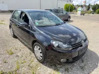 Gebraucht VW Golf VI Trendline 80 PS (58 kW) 2011 Schwarz Kleinwagen