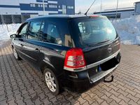 Gebraucht Opel Zafira 116 PS (85 kW) 2008 Schwarz Van / Kleinbus