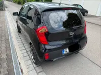 Gebraucht Kia Picanto Attract 69 PS (50 kW) 2011 Schwarz Kleinwagen