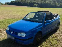 Gebraucht VW Golf 100 PS (73 kW) 1999 Blau Cabrio