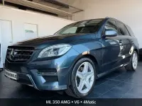 Gebraucht Mercedes ML350 AMG line 258 PS (189 kW) 2015 Grau SUV