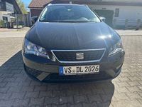 Używany Seat Leon 131 KM (96 kW) 2019 Czarny Sedan/Limuzyna