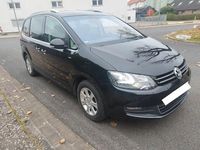 Gebraucht VW Sharan Match 170 PS (125 kW) 2012 Schwarz Van / Kleinbus