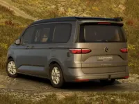 Neu VW T7 California 150 PS (110 kW) 2026 Indiumgrau metallic / dach: schw Van