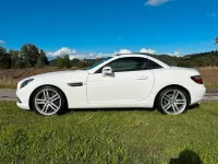 Gebraucht Mercedes SLK250 204 PS (150 kW) 2014 Weiß Cabrio