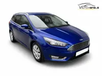 Gebraucht Ford Focus Titanium 125 PS (91 kW) 2017 Blau Kombi