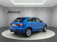 Gebraucht Audi Q3 S-Line 150 PS (110 kW) 2015 Hainanblau metallic SUV