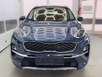 Gebraucht Kia Sportage Vision 136 PS (100 kW) 2021 Cosmoblau metallic SUV