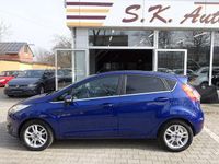 Gebraucht Ford Fiesta Titanium 95 PS (69 kW) 2016 Blau Limousine