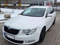 Gebraucht Skoda Superb Elegance 160 PS (117 kW) 2009 Weiß Kombi