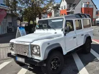 Gebraucht Land Rover Defender SE 122 PS (89 kW) 2015 Weiß Kombi