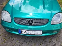 Gebraucht Mercedes SLK200 163 PS (119 kW) 2001 Grün Cabrio