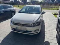 Gebraucht VW Polo Highline 95 PS (69 kW) 2019 Weiß Kleinwagen