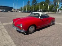 Brugt VW Karmann Ghia Karmann 1969 Rød Coupe