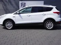 Gebraucht Ford Kuga Titanium 150 PS (110 kW) 2016 Weiß (sonderlackierung frostweiß) SUV