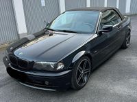 Gebraucht BMW 323 Cabriolet 170 PS (125 kW) 2000 Schwarz Cabrio