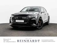 Gebraucht Audi e-tron Sportback Black Edition 300 kW (408 PS) 2022 Mythosschwarz metallic SUV