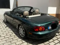 Gebraucht Mazda MX5 110 PS (80 kW) 1998 Grün Cabrio