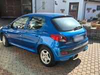 Gebraucht Peugeot 206+ 74 PS (54 kW) 2012 Blau Kleinwagen